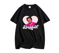 Tubaxing Pedro Pascal Tshirts Daddy Is A State of Mind Magliette grafiche Donna Uomo Cotton Maglietta Top color7,S