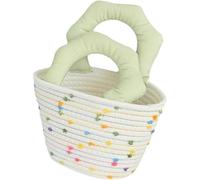 Tubayia Borsa, borsa organizer in cotone dolce e compatta per il pendolarismo su strada e all'aperto