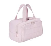 Tubayia Borsa da viaggio per trucco, astuccio per shampoo, profumo, matita per sopracciglia, Colore: rosa., A, Stile Stoccolma