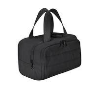 Tubayia Borsa da viaggio per trucco, astuccio per shampoo, profumo, matita per sopracciglia, Nero , A, Stile Stoccolma