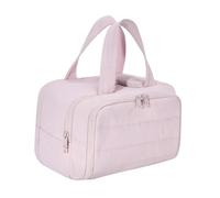 Tubayia Borsa da viaggio per uomo e donna, organizer per trucchi, astuccio per profumo, Colore: rosa., 1