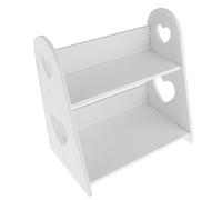 Tubayia - Elegante scaffale per libri e magazzini, colore: bianco
