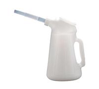 Tubayia Oil Jug - Contenitore per misurazioni professionali e distributori di potenza flessibile (2 L)