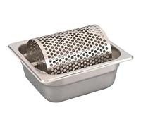 Tubayia Rullo per burro in acciaio inox, distributore di burro durevole, ruota di distribuzione del burro rimovibile, rotella di distribuzione del burro per la casa, ristorante, pane