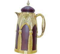 Tubayia Thermos - Dispenser per caffè isolato, 34 oz isolato, per feste di riunioni di vacanza (oro rosso)