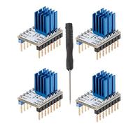 Tubayia TMC2130 - Set di 4 smorzatori Stepper con dissipatore di Calore e cacciavite, Ricambio per stampanti 3D