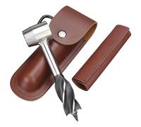 Tubayia Trapano a serpente per legno con custodia per campeggio e attrezzi da esterno