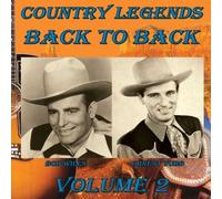 Tubb, Ernest / Wills, Bob Country Legends Back To Back, Vol. 2 (CD)