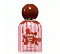 Tubbees Chocolate Fudge 50ML Eau de Parfum unisex Nota di testa: cioccolato fondente, nocciole, dulce de lecheNota di cuore: cioccolato fondente, crema irlandese al Baileys, caramello, mandorle amareN