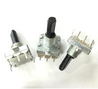 TUBBEK YYT 5 PZ EC16 Encoder Rotativo 24 Numero, di Posizionamento 24 Lunghezza Impulso 20 MM ASSE Potenziometro Rotativo Digitale