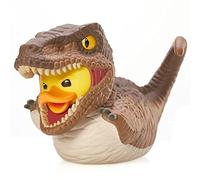 TUBBZ Statuetta di anatra in vinile da collezione Velociraptor in edizione in scatola - Merchandise ufficiale Jurassic Park - TV, film e videogiochi