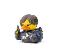 TUBBZ Statuetta di anatra in gomma vinilica da collezione Leon S. Kennedy, edizione in scatola, prodotto ufficiale Resident Evil - Horror TV, film e videogiochi