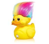TUBBZ First Edition Rainbow Troll - Statuetta da collezione in vinile e gomma, prodotto ufficiale dei Trolls - TV, film e videogiochi