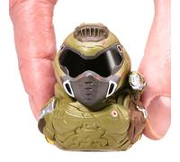 TUBBZ Mini Doom Slayer - Statuetta da collezione in vinile a forma di anatra, prodotto ufficiale Doom - Action PC e videogiochi