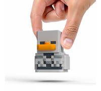 TUBBZ Mini: Minecraft - Skeleton Cosplaying Rubber Duck Vinyl Figure