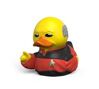 TUBBZ Mini Jean-Luc Picard - Statuetta da collezione in vinile a forma di anatra, prodotto ufficiale Star Trek, TV di fantascienza, film e videogiochi