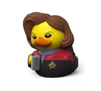 TUBBZ Mini Kathryn Janeway - Statuetta da collezione in vinile a forma di anatra, prodotto ufficiale Star Trek, TV di fantascienza, film e videogiochi
