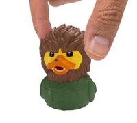 TUBBZ Monsters Licantropo Anatra Horror Merch Statuina Mini 5cm | Prodotto ufficiale Universal Monsters, anatra Licantropo Mini con mini vasca. Regalo per fan dell'horror classico.