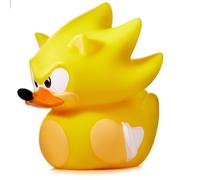 TUBBZ Mini Super Sonic Sammelfigur aus Vinyl-Gummi-Ente - Offizielles Sonic The