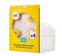 TUBBZ Packaging Protectors-Confezione da 4 statuine di paperella in Gomma da Collezione, Colore Protezione per imballaggi, Taglia Unica, 5056280460756
