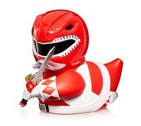 TUBBZ Red Ranger - Statuetta da collezione in vinile e gomma, prodotto ufficiale Power Rangers, TV e film per bambini
