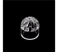 Tube acrylique rigide transparent, 5 pezzi di coperture traspiranti in acrilico trasparente for acquario, protezioni for scarichi for acquario, filtri idraulici, connettore acrilico trasparente(40mm)