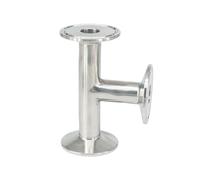 Tube O/D 25mm Tri Clamp 1.5" Ferrule O/D 50.5mm Tee 304 Stainless Steel Connector Pipe Fitting