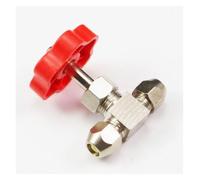 Tube OD 8mm Nickel-Plated Brass Needle Valve