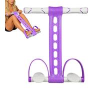 Tube Pedal Resistance Band | Multifunction Elastic Workout Equipment - Foot Resistance Bands With Handles | Women Men Home Yoga Stretching Exercise Leg Arm Abdomen Waist Full Body Muscle