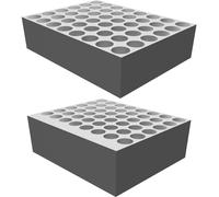 Tube Rack for Flow Cytometry Analysis - 48 Position Laboratory Storage (6x8)