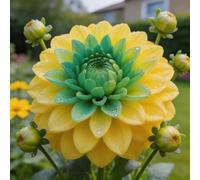 Tuberi di Dalia, Colori per giardini dall’aspetto naturale-8bulbi-b