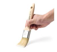 TubeRoo Pennello per vernice, 37 mm, pennello piccolo - Pennello per vernice di alta qualità per vernici, olio di legno e vernice da parete - Pennello per vernice per legno - Pennello professionale -
