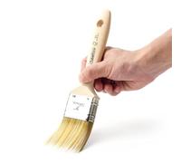 TubeRoo Pennello per vernice, 50 mm, pennello per vernice di alta qualità, per vernici, olio di legno e vernice da parete, pennello per vernice per legno - pennello professionale - pennello piatto,
