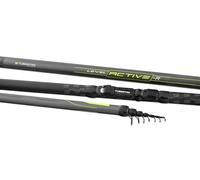 Tubertini 02198xx Level Active-R - Canna da pesca bolognese sottile e resistente per acqua dolce e mare con anelli SiC (5,00 m)