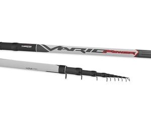 Tubertini 0243xx Vario Power - Canna da pesca in Carbonio rinforzata, anelli SiC, resistente e maneggevole (5,00 m)