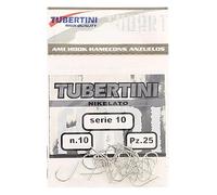 Tubertini Ami con Paletta da Pesca Ami Serie 10 10 Amo per Mare Trota Lago Fiume Surfcasting
