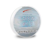 FILO CARBON WHITE FLUOROCARBON DIAM 0,12 MM BOBINA 50 MT PER TERMINALI TUBERTINI