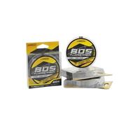 Tubertini Filo da Pesca Fluorocarbon Bos 0.145 mm 50 m Fluorocarbon Ideale per Tutte Le Tecniche di Pesca Spinning Surfcasting Trota Bolognese Lago Invisibile in Acqua Resistente al Nodo e con POCA