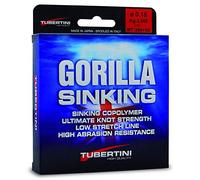 Tubertini Filo da Pesca Gorilla Sinking 0.15 mm 350 m Affondante Ideale per Tutte Le Tecniche di Pesca