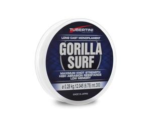 Tubertini Filo da Pesca Gorilla Surf in Nylon Ideale per Lo Spinning Surfcasting Carpfishing Trota Lago Resistente al Nodo con POCA Elasticit