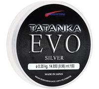 Tubertini Filo da Pesca in Fluorine Tatanka Evo Silver bobina 350 mt (0,35 mm)
