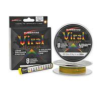 Tubertini Filo da Pesca Viral Multicolor 8 0.140 mm 200 m Trecciato PE Dyneema Ideale per Tutte Le Tecniche di Pesca Resistente al Nodo Ottimo Carico di Rottura