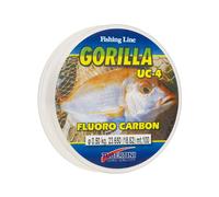 TUBERTINI FLUOROCARBON GORILLA UC-4 - DIAMETRO (MM): 0.25, CARICO (KG): 7.70, LUNGHEZZA: 100 MT