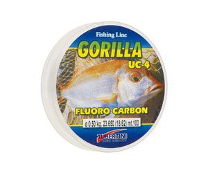 TUBERTINI FLUOROCARBON GORILLA UC-4 - DIAMETRO (MM): 0.35, CARICO (KG): 13.50, LUNGHEZZA: 100 MT