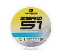 Tubertini Monofilo ZERO 51 PORTI E SCOGLIERE 150 mt - 300 mt - 1000 mt dal diametro Ø 0.14 al diametro Ø 0.20 (Ø 0.18 mm - kg 5,60, 150 mt)