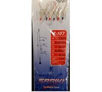 TUBERTINI SABIKI T-107 - DIAMETRO (MM): 0.285, DIAMETRO LENZA MADRE (MM): 0.37, MISURA AMO: 8