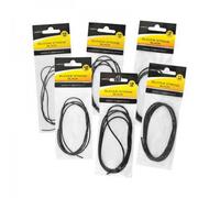 TUBERTINI SILICONE STRONG NERO 1M - COLORE: BLACK, DIAMETRO (MM): 0.7