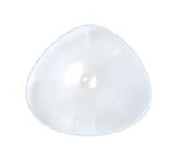 TUBETOP Forme di Seno Finte Trasparenti in Silicone Realistico Petto Finto Tette Finte Corazza per Seno Push-up per Potenziamento Cosplay Crossdressing Transparent-200g