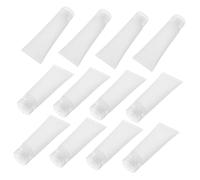 Tubetti Cosmetici Ricaricabili da Viaggio 100ml, 20 Pezzi | Pp e Pe, per Crema Mani e Dentifricio, Uso Viaggio, Dispenser Indipendente