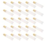 Tubetti Lip Gloss Ricaricabili 10ml in Plastica, 25 Pezzi | Portatili e Antiodore, Dosaggio Controllato e Tenuta Anti-perdita, per Uso Quotidiano e DIY Balsamo Labbra